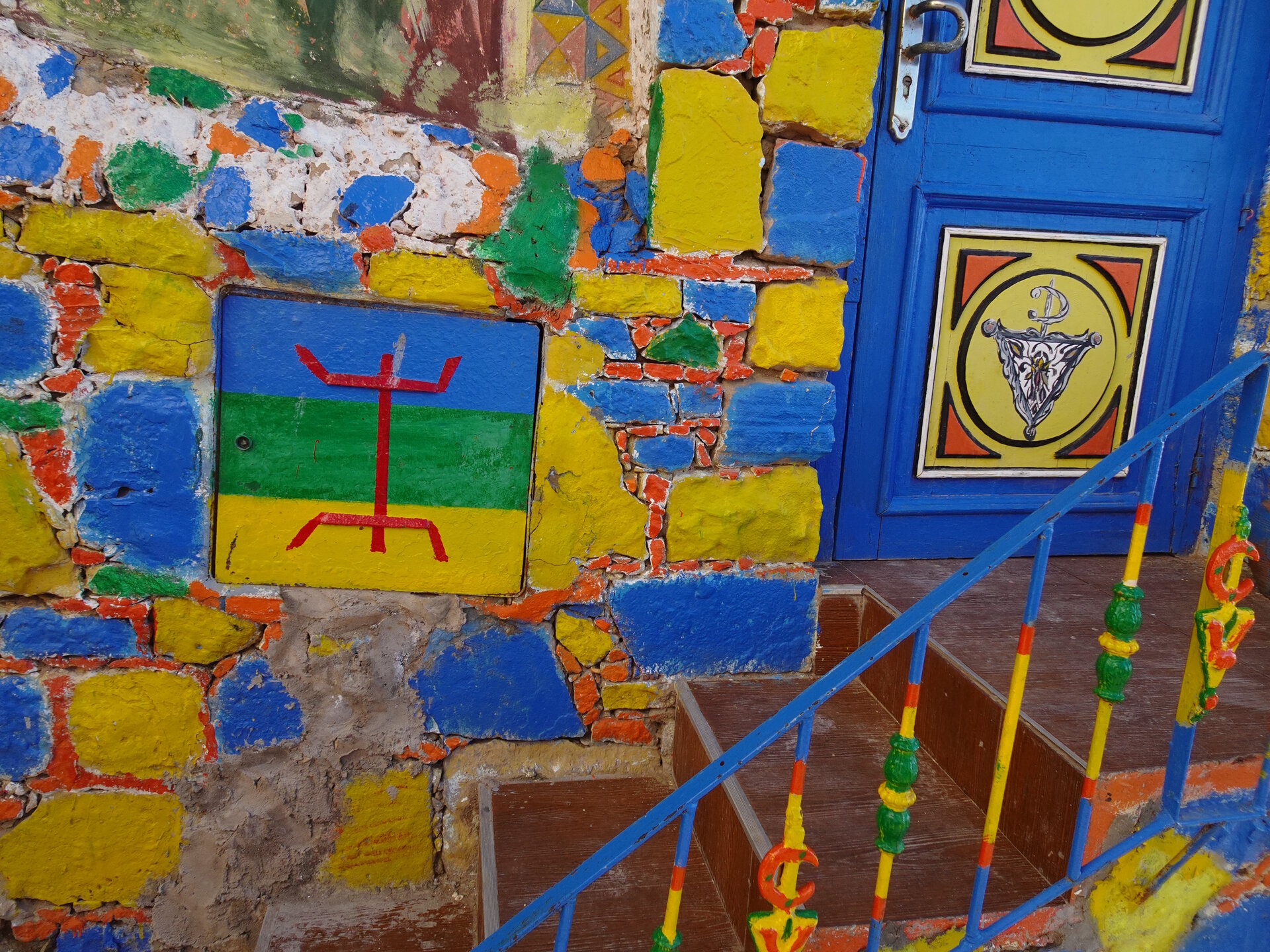 Amazigh symbol and colours