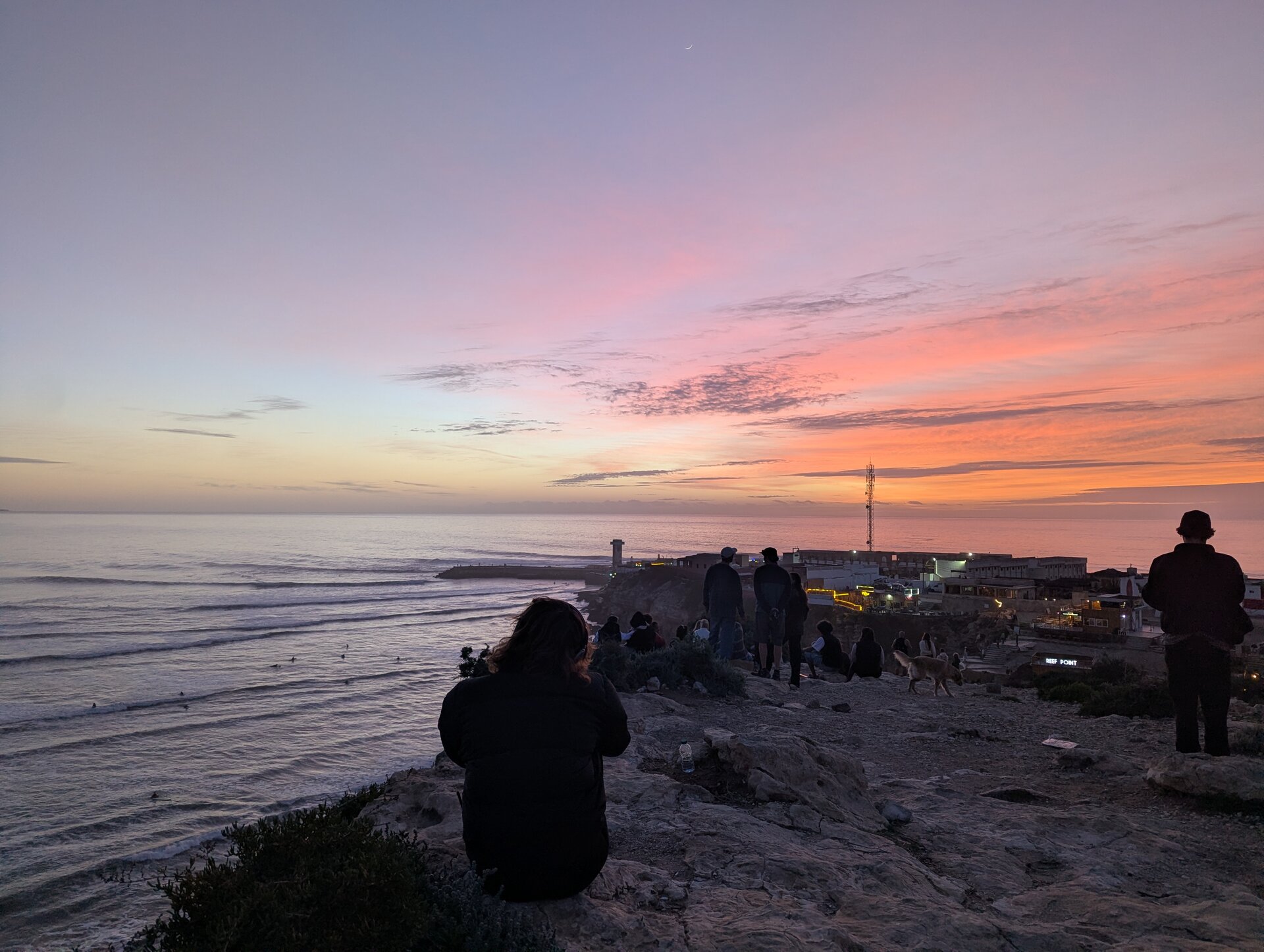 Sunset over Imsouane